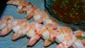 Chili Glazed Shrimp Skewers created by Baby Kato
