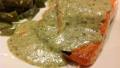 Salmon With Pesto Cream Sauce created by Dr. Jenny