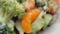 Broccoli Salad With Mandarin Oranges and Cashews created by Debbwl