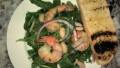 Roasted Rosemary Shrimp W/Arugula and White Bean Salad on Garlic created by PanNan