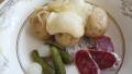Melted Cheese With Potatoes and Pickles (Raclette) created by tnrmat