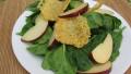Baby Spinach Salad With Swiss Cheese Crisps created by K9 Owned