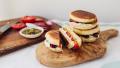 English Muffin Panini With Goat Cheese and Tomato created by Izy Hossack