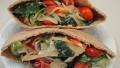 Greek Veggie Pita Sandwich created by Debbwl