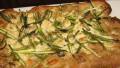 Shaved Asparagus Pizza created by Queen Dana