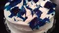 Royal Blue Velvet Cake created by mersaydees
