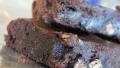 Decadent Gluten Free Vegan Brownies created by YummySmellsca