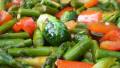 Brussels Sprouts, Asparagus & Bell Pepper Medley created by breezermom