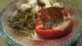 Meatloaf Stuffed Red Peppers created by jodieleigh