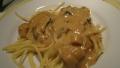 Udon With Butter Straw Mushrooms Oyster Wine Sauce created by Catnip46