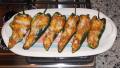 Refried Bean Stuffed Poblanos W/ Cheese created by ColoradoCooking