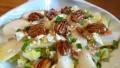 Pear, Blue Cheese, Walnut and Bacon Salad created by Ambervim