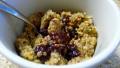 Peanut Butter and Jelly Oatmeal created by Bonnie G 2