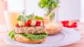 Thai Turkey Burgers With Cucumber Pepper Relish and Spicy Mayo created by DianaEatingRichly