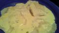 Twisted Butter's Corn Ravioli in Sweet Cilantro Lime Cream Sauce created by threeovens