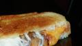 Sweet and Spicy Caramelized Onion & BBQ Grilled Cheese created by Baby Kato