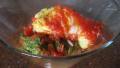 Sweet and Sour Braised Pork Stuffed Napa Cabbage Rolls created by Rita1652
