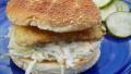 Healthy Crispy Fish Sandwich With Pineapple Slaw created by Lavender Lynn
