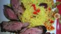 Moroccan Skirt Steak W/Roasted Pepper Couscous (ZWT-9) created by JackieOhNo!