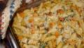 Butternut Squash Penne With Chicken, Bacon and Spinach created by Lori Mama
