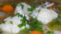 Klotski (Potato Dumplings in Chicken Broth) created by Baby Kato