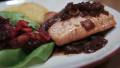 Salmon With Caramelized Onion and Fig Sauce created by Olivers mommy