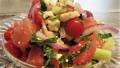 Greek Style Watermelon Salad created by Baby Kato