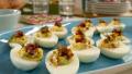 Deviled Eggs With Candied Bacon created by Food.com