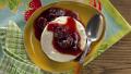 Almond Panna Cotta With Cherry Compote created by Food.com