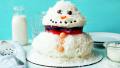 Snowman Snowball Cake created by Jonathan Melendez 