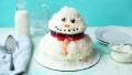 Snowman Snowball Cake created by Jonathan Melendez 