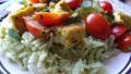 Coconut Curried Tofu with Green Jasmine Rice created by Nikoma