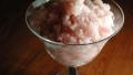 Pear and Cranberry Granita created by Chef floWer