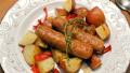 Roasted Sausages, Peppers, Potatoes, and Onions created by Marg CaymanDesigns 