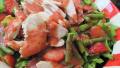 Chicken and Asparagus Salad with Strawberry Dressing created by januarybride 
