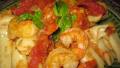 Spicy Shrimp And Scallops Pasta Casserole created by threeovens