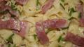 Fettuccine with Ham and Cream created by kymgerberich