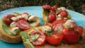 Cherry Tomato, Bocconcini and Basil Bruschetta created by breezermom