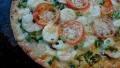 White pizza with shellfish created by Ms B.