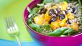 Fruited Spinach Salad With Honey Mustard Dressing created by The Veganista