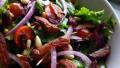 Garden Salad With Cranberries, Pine Nuts, and Bacon created by AmandaInOz