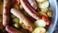Italian Sausage and Potatoes with Vinegar Peppers created by gailanng