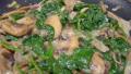 Creamed spinach with mushrooms and onions created by Derf2440