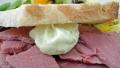 Garlic Mayonnaise Dip created by Debbwl