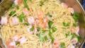 Shrimp Linguine With Basil-Garlic Butter created by PanNan