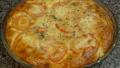 Crustless Zucchini and Tomato Quiche created by Sackville