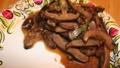 spiced filet mignon with mushrooms created by kymgerberich