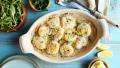 Legal Seafood Style Baked Scallops created by Jonathan Melendez 