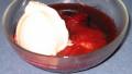 Plums Poached in Marsala created by Chef Oz