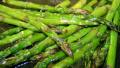 Roasted Asparagus With Balsamic Brown Butter Sauce created by Hag chef